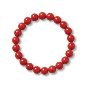 CORAL BEAD BAND