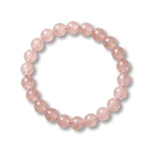 ROSE QUARTZ BEAD BAND