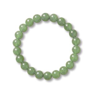 GREEN AVENTURINE BEAD BAND