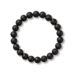LAVA STONE BEAD BAND