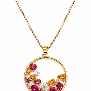 Ruby Bloom Pendant