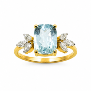 Sapphire Crown Ring